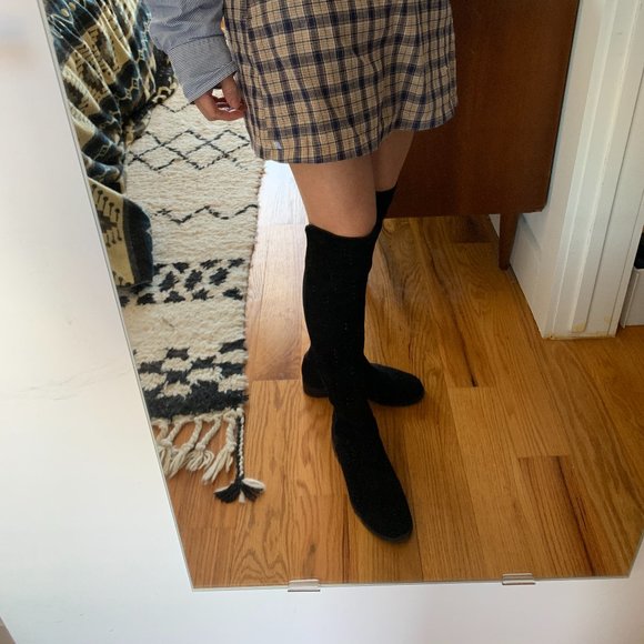 Stuart Weitzman	5050 Suede Over the Knee Boots, sz 6/7 - Picture 1 of 10